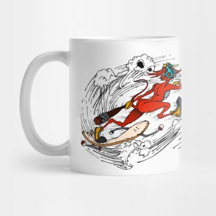 skater fox t-shirt 6 Mug